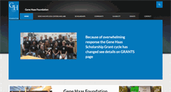 Desktop Screenshot of ghaasfoundation.org